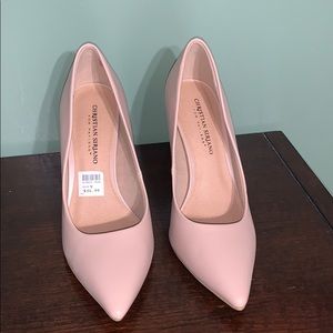 Blush pink Christian Siriano heel